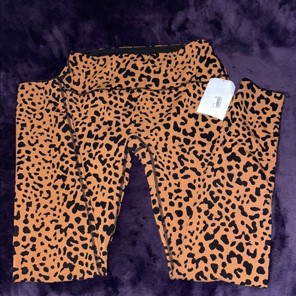 Felina Pants - NWT FELINA Animal Print Leggings - Black & Brown. Size Medium